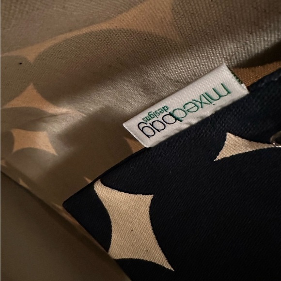 COPY - NAVY Polka Dot Mixed Bags Tote - Picture 4 of 7